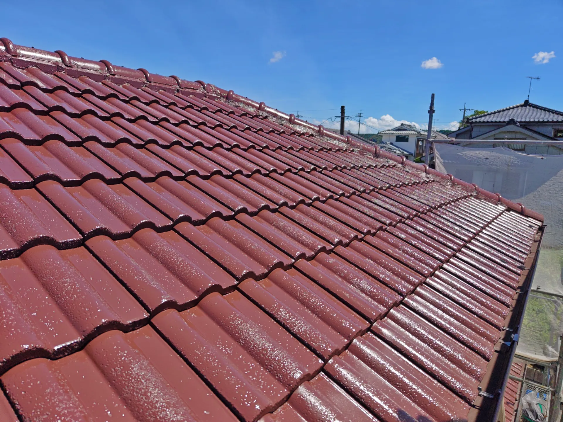 遮熱塗装の効果と瓦塗装で室温低下を狙う方法鹿児島県鹿児島市