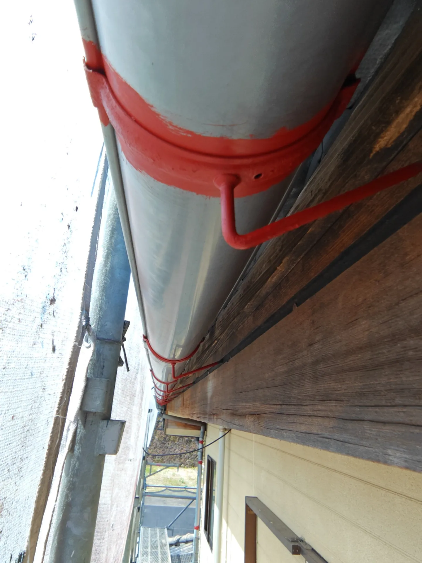 鹿児島市：【現場レポート】雨樋錆止め