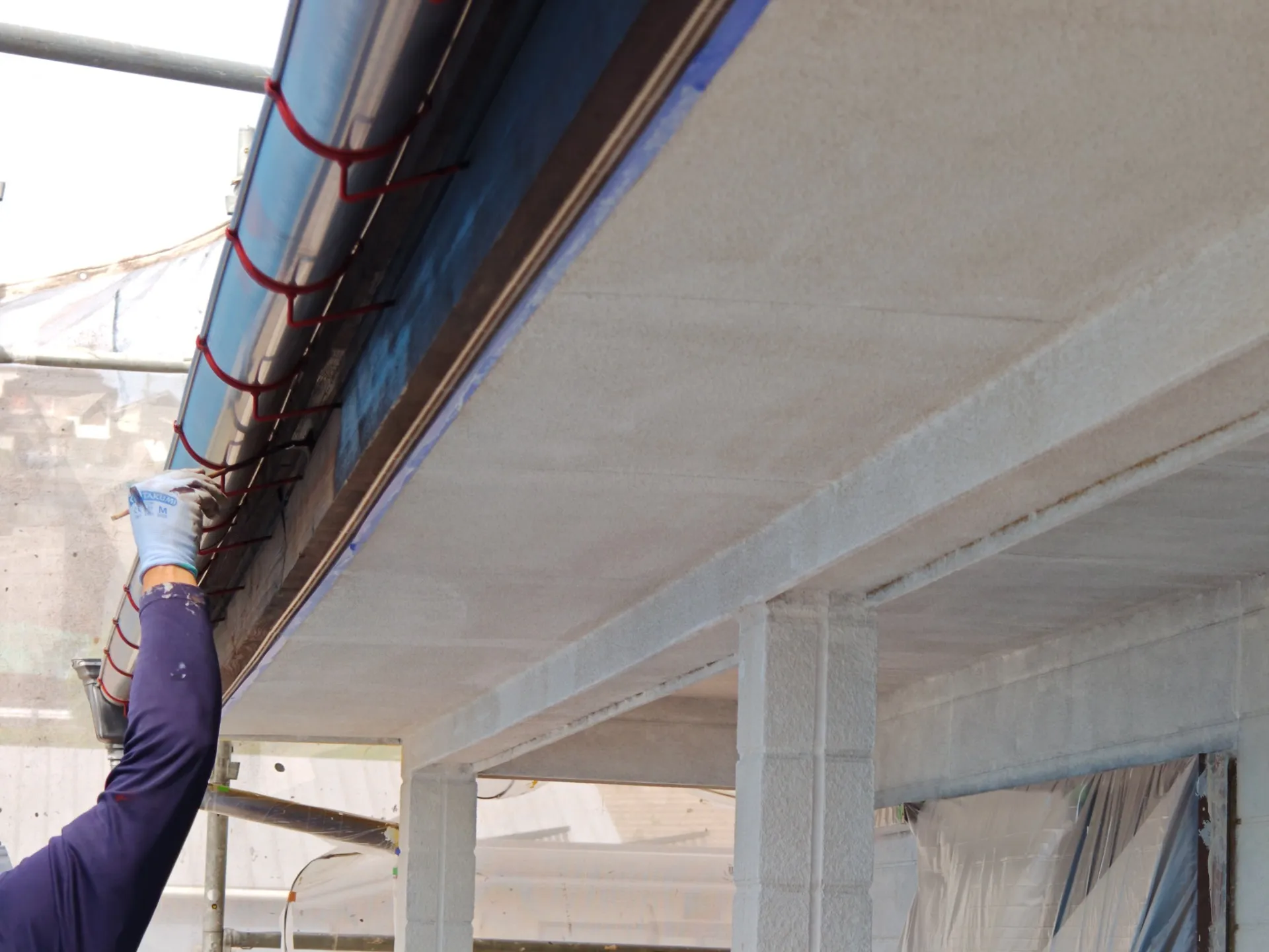 鹿児島市：【現場レポート】雨樋塗装